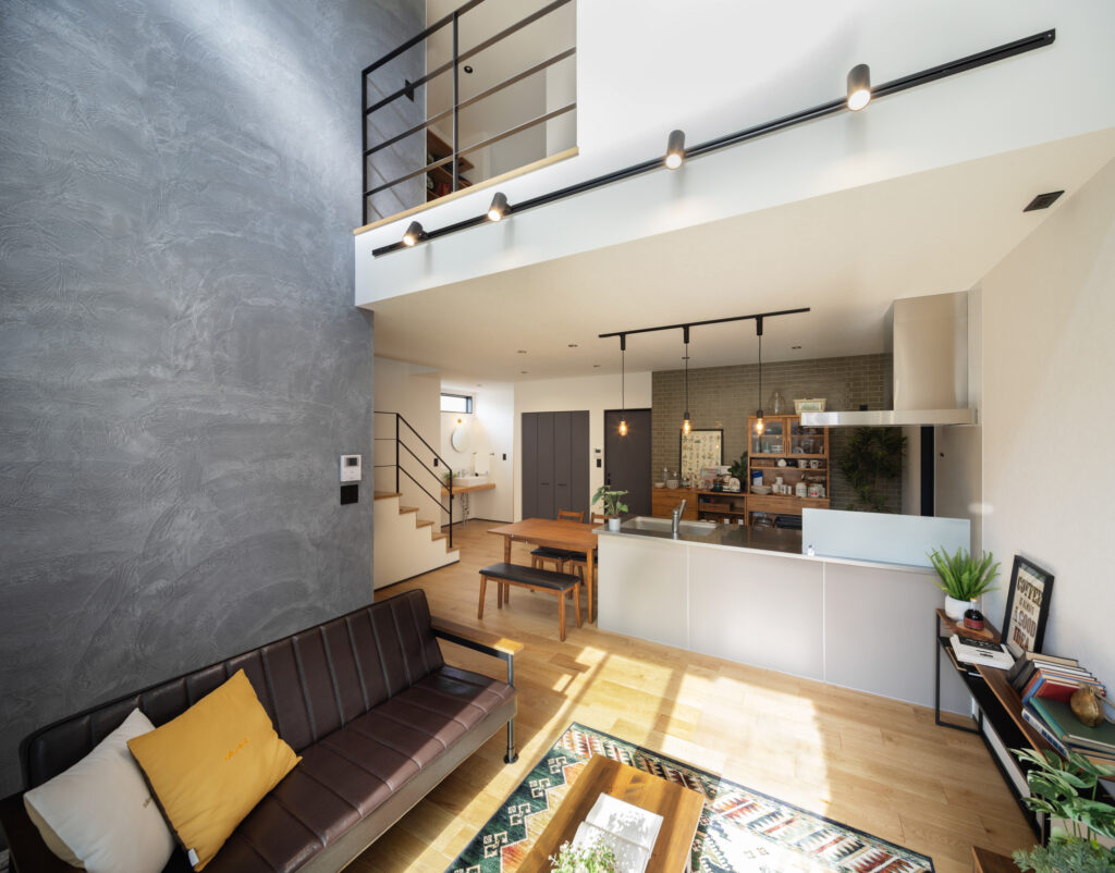 陽ざしが包み込むリビング